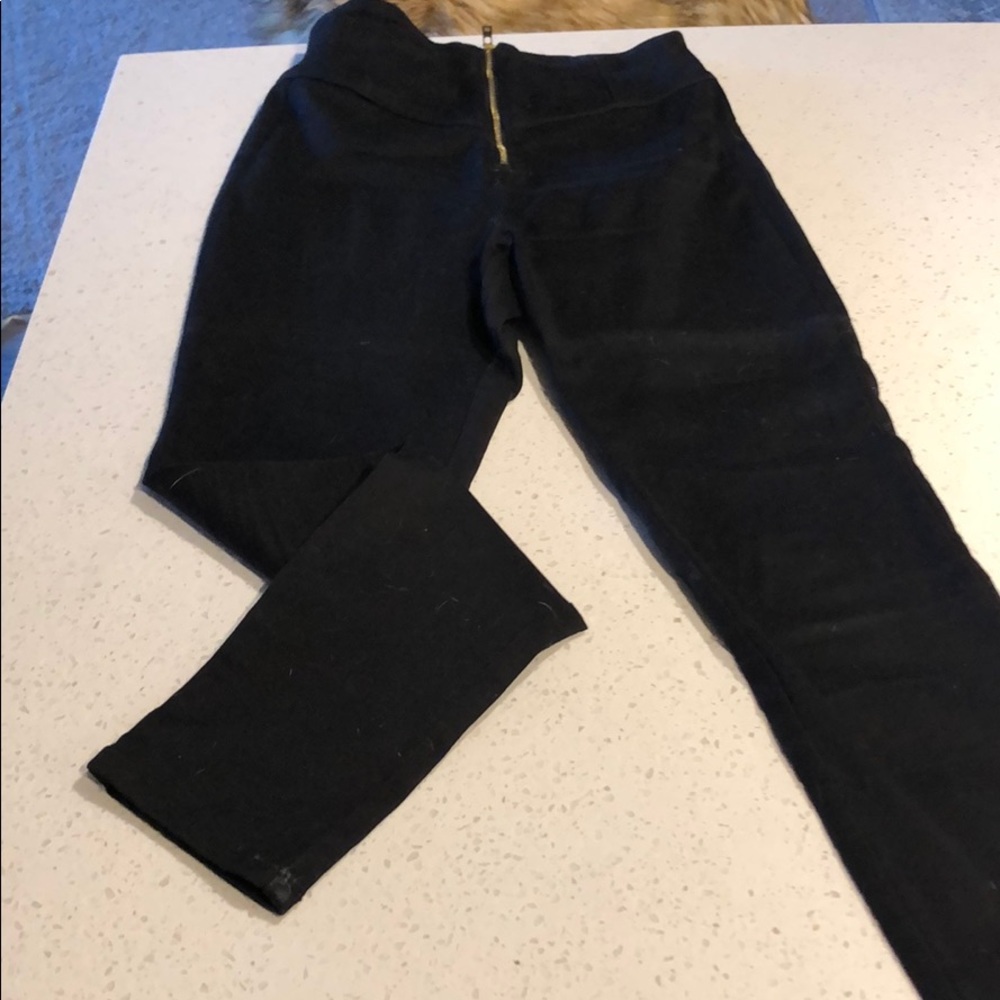 Bebe black high waist pants